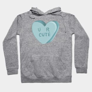 Cute Valentine heart candy Hoodie